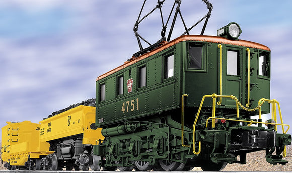 Lionel 6-31747 Pennsylvania Ballast Train: TMCC BB1 Electric Locomotive #4751, Operating Ballast Dump Car, Work Caboose