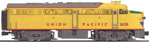 MTH O Gauge Model Trains 20-20687-1 Union Pacific FA-2 A-Unit Diesel Engine w/Proto-Sound 3.0 (Hi-Rail Wheels)