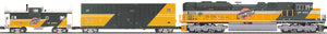 MTH O Gauge Model Trains 20-2769-1 UP Heritage Series CNW SD70ACe Set (20-2769-1E, 20-2769A, 20-2769B)