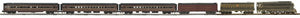 MTH O Gauge Model Trains 20-3299-1 PRR K-4 Streamlined Passenger Set: K-4 4-6-2 Loco, Express Reefer, 2 70' Coaches, 70' Observation
