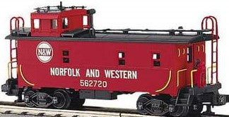 MTH O Gauge Model Trains 20-91027 N&W Steel Caboose