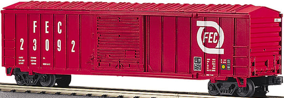 MTH O Gauge Model Trains 20-93035 FEC 50' Single-Door Boxcar