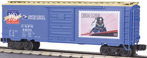 MTH O Gauge Model Trains 20-93057 USPS 40' Single-Door Boxcar