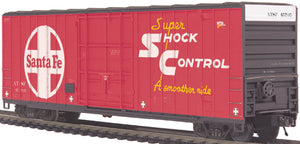 MTH O Gauge Model Trains 20-93239 Santa Fe 50' High Cube Boxcar MTHRRC- 2005