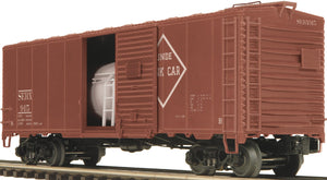 MTH O Gauge Model Trains 20-93412 Linde 40' AAR Box/Tankcar