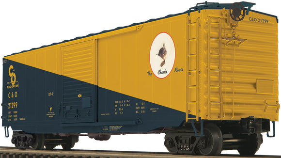 MTH O Gauge Model Trains 20-93584 Chesapeake & Ohio 50' PS-1 Boxcar w/Youngstown Door MTHRRC 2013