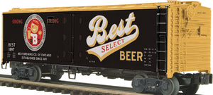 MTH O Gauge Model Trains 20-94201 Best Select Beer 40' Steel-Side Reefer