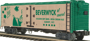 MTH O Gauge Model Trains 20-94209 Beverwyck Irish Cream 40' Steelside Reefer