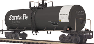 MTH O Gauge Model Trains 20-96107 Santa Fe Tankcar