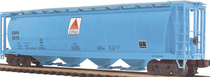 MTH O Gauge Model Trains 20-97465 Citgo 100-Ton 4-Bay Cylindrical Hopper