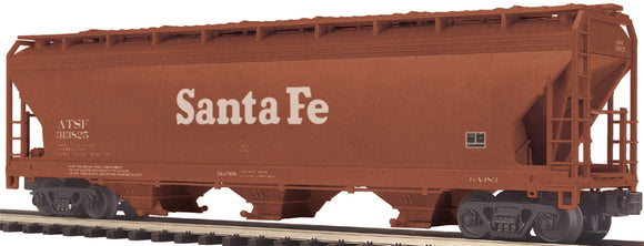 MTH O Gauge Model Trains 20-97530 Santa Fe 3-Bay Centerflow Hopper