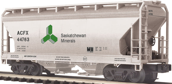 MTH O Gauge Model Trains 20-97670 Saskatchewan Minerals 2-Bay Hopper