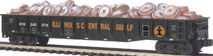 MTH O Gauge Model Trains 20-98040 ICG Gondola w/Wheel Scrap Load #245576