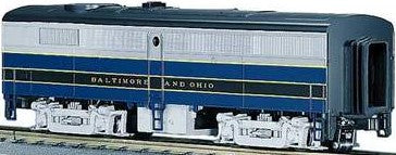MTH O Gauge Model Trains 30-2174-3 B&O FA-2 B-Unit