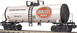MTH O Gauge Model Trains 30-73135 Pittsburgh Brewery Iron City Beer Modern Tankcar