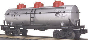 MTH O Gauge Model Trains 30-7370 PRR 3-Dome Tankcar
