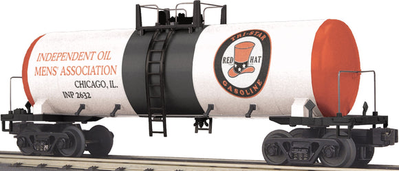 MTH O Gauge Model Trains 30-7382 Red Hat Gasoline Modern Tankcar