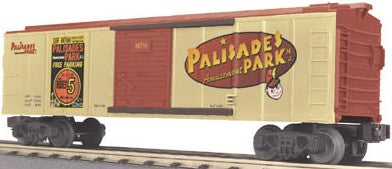 MTH O Gauge Model Trains 30-74091 Palisades Park Boxcar