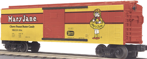 MTH O Gauge Model Trains 30-74125 Mary Jane Candy Boxcar