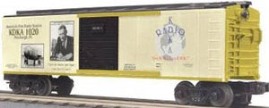 MTH O Gauge Model Trains 30-74152 KDKA Boxcar