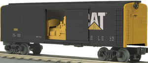 MTH O Gauge Model Trains 30-74156 Caterpillar Rounded-Roof Boxcar w/Generator