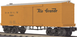 MTH O Gauge Model Trains 30-74287 D&RGW 19th Century 34' Boxcar