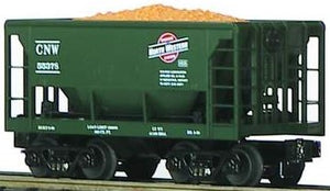 MTH O Gauge Model Trains 30-7519 CNW Ore Car w/Ore Load