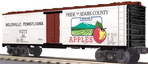 MTH O Gauge Model Trains 30-78118 Adams County Apples Modern Reefer