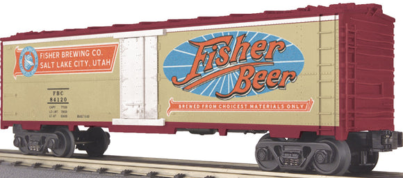 MTH O Gauge Model Trains 30-7850 Fisher Beer Modern Reefer