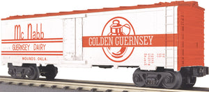 MTH O Gauge Model Trains 30-7852 Golden Guernsey Milk Modern Reefer