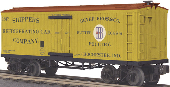 MTH O Gauge Model Trains 30-7863 Breyer Bros. & Co 34' 19th Century Reefer