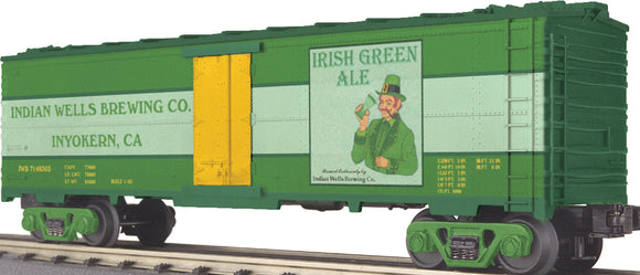 MTH O Gauge Model Trains 30-7887 Irish Green Ale Modern Reefer
