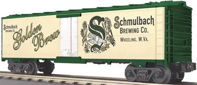 MTH O Gauge Model Trains 30-7893 Schmulbach Brewing Modern Reefer