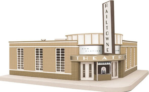 MTH O Gauge Model Trains 30-9054 Movie Theater