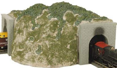 MTH O Gauge Model Trains 40-1072 90 Degree 031 Scenic Curved Tunnel