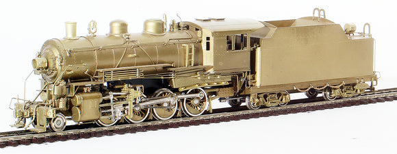 HO Brass Model Train - Pacific Fast Mail Louisville & Nashville 2-8-0 Class H-29a Consolidation - Unpainted