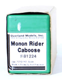 Overland Models #OMI-1210 Chicago, Indianapolis & Louisville (Monon) Caboose - Unpainted