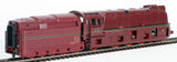 Micro Metakit 07301H German 1930s Streamlined Express Locomotive BR 03.193 Red Livery of the DRG
