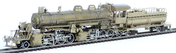 HO Brass Model Train - North West Shore Line Weyerhauser Lumber Co. 2-8-8-2 Class 200 Mallet