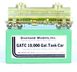 HO Brass Model Trains - Overland Models #OMI-3230 GATC 10,000 Gallon Tank Car - Unpainted