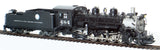HOn3 Brass Model Trains - Sunset Models DRG&W Railroad 2-8-2 Class K-36 - Factory Painted