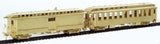 HOn3 Brass Model Trains - Key Models San Juan Denver Rio Grand Western (D&RGW) Passenger Car Set - Unpainted