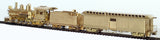 HOn3 Brass Model Train - Westside Models (D&SNG) Durango Silverton Locomotive & Passenger Car Set - Unpainted