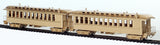 HOn3 Brass Model Train - Westside Models (D&SNG) Durango Silverton Locomotive & Passenger Car Set - Unpainted