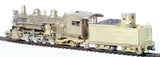 HOn3 Brass Model Trains - Westside Model Co. (D&RGW) Denver & Rio Grande Western 2-8-2 Class K-37 Steam Locomotive - Unpainted