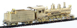 HOn3 Brass Model Trains - Westside Model Co. Denver & Rio Grande Western (D&RGW) 2-8-2 Class K-27 Modern Version Steam Loco - Unpainted