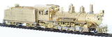 HOn3 Brass Model Trains - Westside Model Co. Denver & Rio Grande Western (D&RGW) 2-8-2 Class K-27 Modern Version Steam Loco - Unpainted