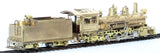 HOn3 Brass Model Trains - Westside Model Co. Denver & Rio Grande Western (D&RGW) 2-8-2 Class K-27 Steam Locomotive - Unpainted