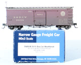 HOn3 Model Trains - Blackstone Models D&RGW 340116 HOn3 Denver & Rio Grande Western 3000-Series 30' Boxcar, road number 3639
