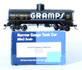 HOn3 Model Trains - Blackstone Models D&RGW #55227 HOn3 Denver & Rio Grande Western Gramps frameless tank car
